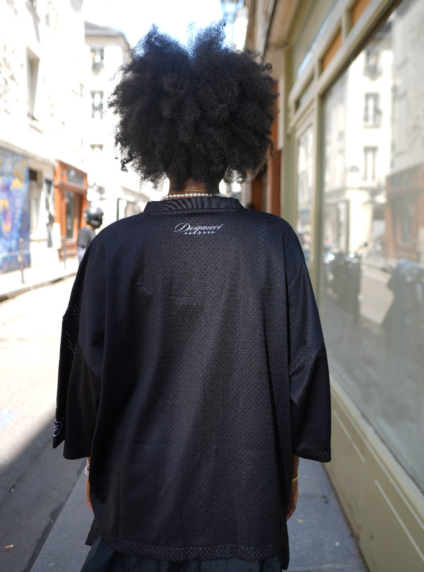 Black Camo Rhinestone Jersey