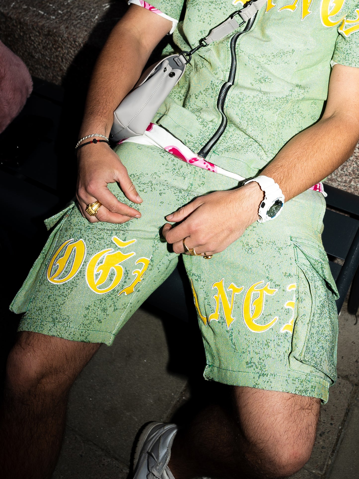 GREEN DOGANCI SHORTS